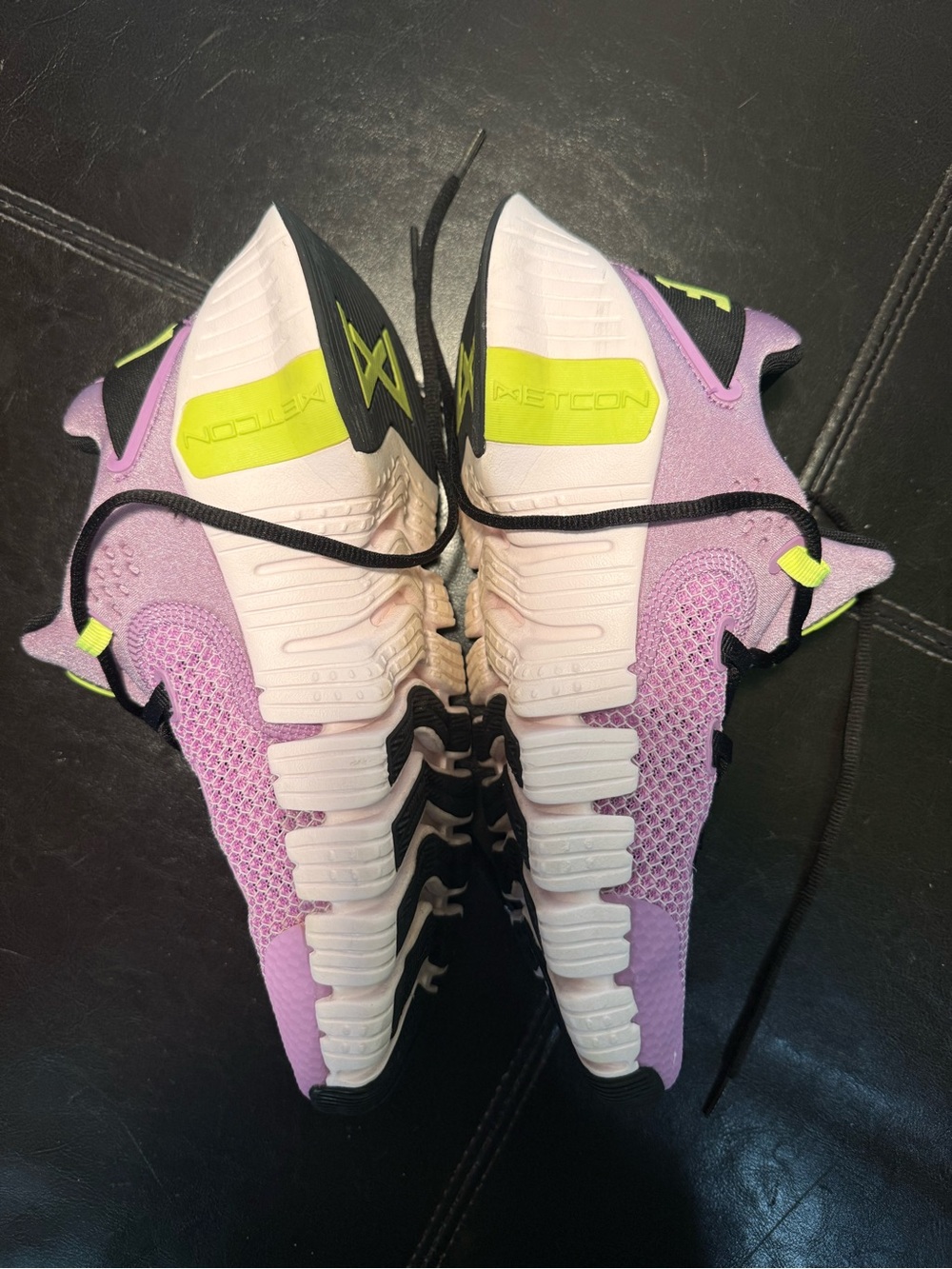 Nike Free Metcon 4 Workout Training Rush Fuchsia Volt Womens Size 10 - Picture 2 of 5